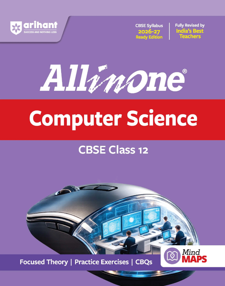 Arihant All in One Computer Science Class 12 for CBSE Exam 2026-27