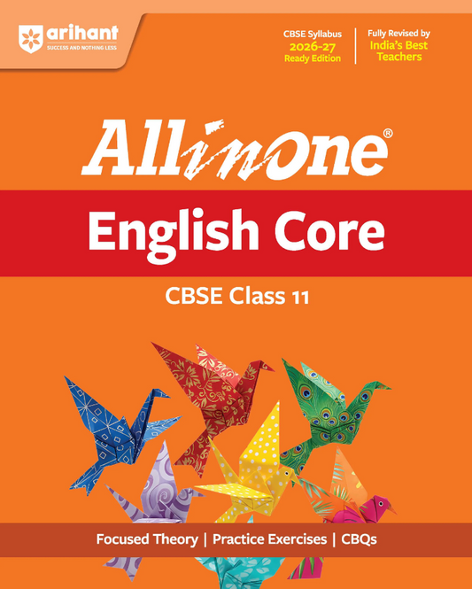 Arihant All in One English Core Class 11 for CBSE Exam 2026-27