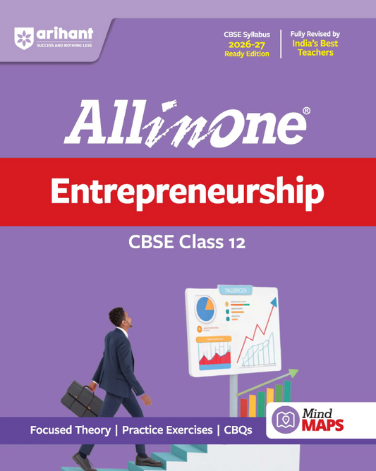 Arihant All in One Entrepreneurship Class 12 for CBSE Exam 2026-27