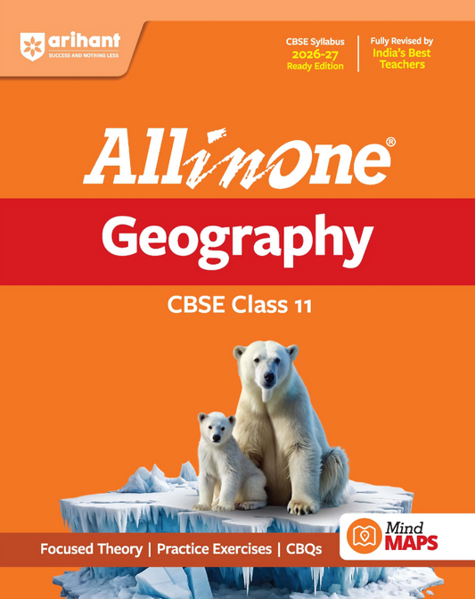 Arihant All in One Geography Class 11 for CBSE Exam 2026-27