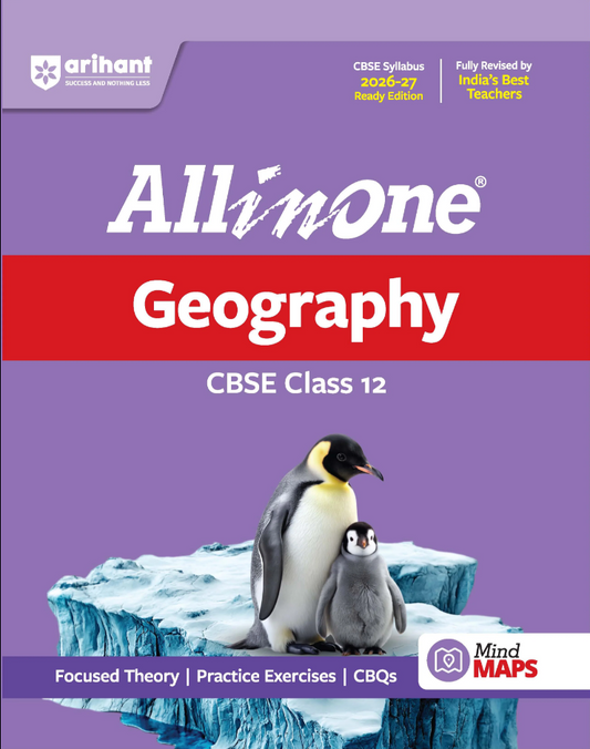 Arihant All in One Geography Class 12 for CBSE Exam 2026-27