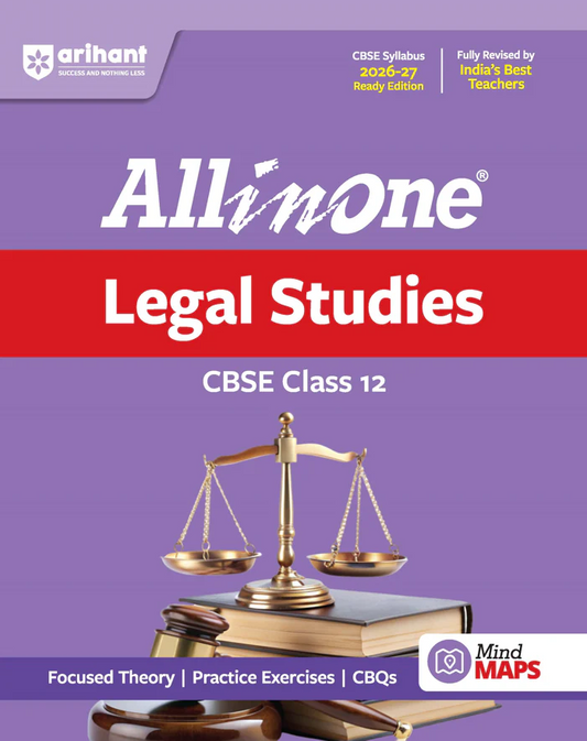 Arihant All in One Legal Studies Class 12 for CBSE Exam 2026-27