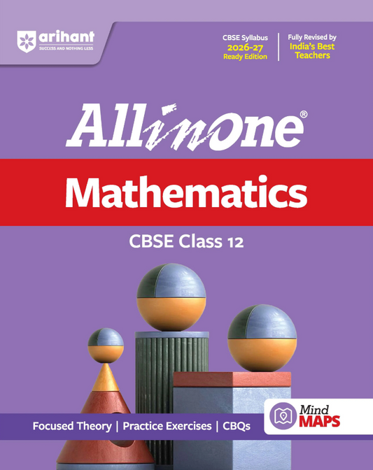 Arihant All in One Mathematics Class 12 for CBSE Exam 2026-27