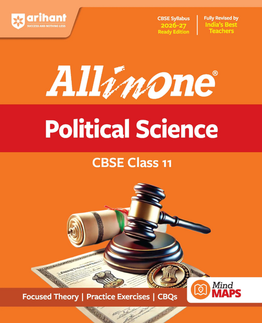 Arihant All in One Political Science Class 11 for CBSE Exam 2026-27