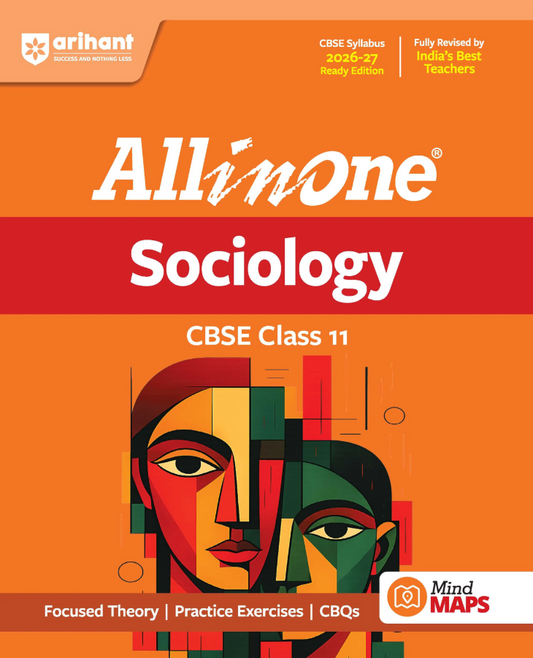 Arihant All in One Sociology Class 11 for CBSE Exam 2026-27