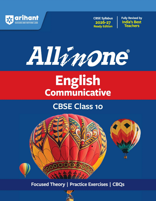 Arihant ALL IN ONE English Communicative CBSE Class 10