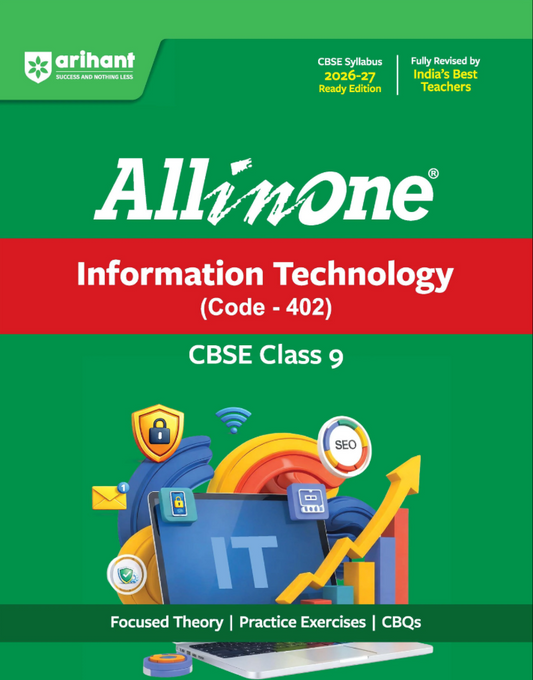 Arihant All in One Information Technology Code 402 Class 9