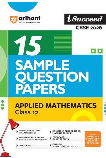 Arihant I succeed  sample Question  papers applied mathematics class 12
