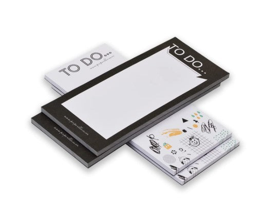 COI Notepads for Writing Notes, Task Checklist Planner Time Management Office Supplies Notepad For Women Set of 4