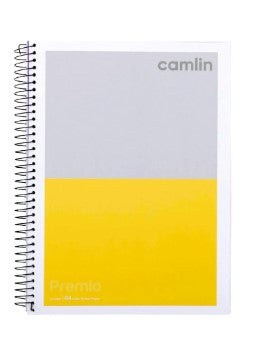 Camlin Premio 64 GSM Spiral 5 Subject Single Line 300 pages Notebook