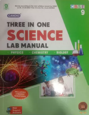 Candid Three in one Science Lab Manual Class 9