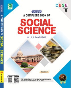 Candid A Complete Book of Social Science Class 9