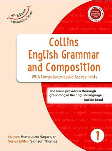 Collins English Grammar And Composition Class 1