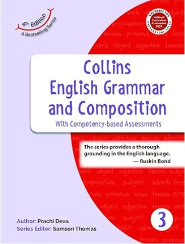 Collins English Grammar And Composition Class 3