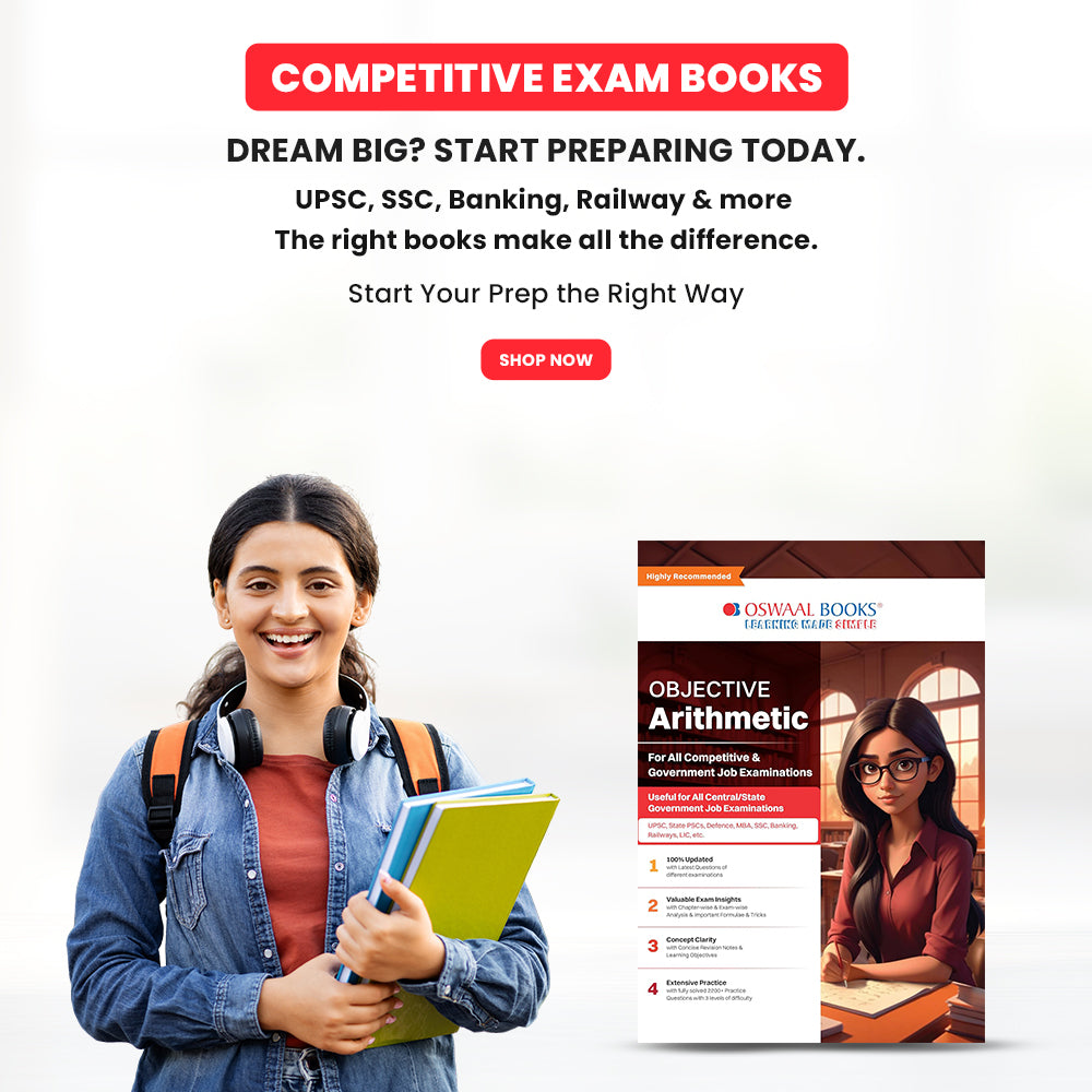 Competitive Exam Book Stack Competitive Exam Books | Best Books for Government & Entrance Exams ...