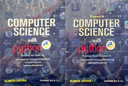 Dhanpat Rai Computer Science with Python Class 12 by Sumita Arora