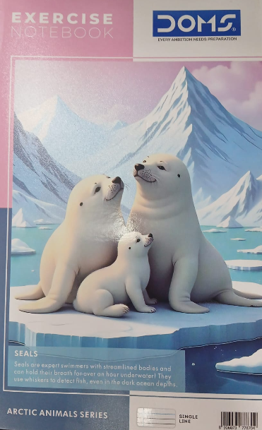 Doms Exercise Notebooks 232 Pages Single Line