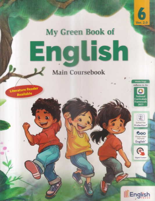 English Press My Green Book Of English Main Coursebook Class 6 Ver 2.0