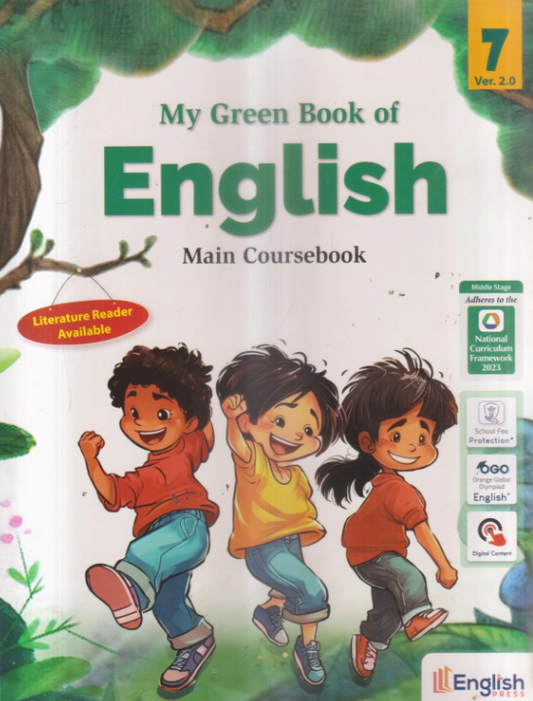 English Press My Green Book Of English Main Coursebook Class 7 Ver 2.0