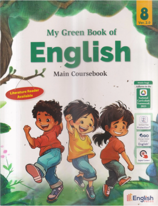 English Press My Green Book Of English Main Coursebook Class 8 Ver 2.0