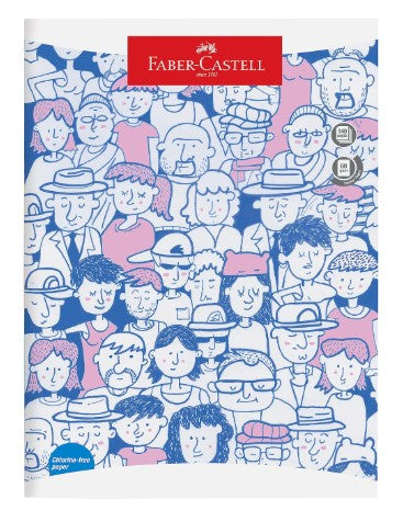 Faber-Castell STUDENT NOTEBOOK A4 140 PAGES UNRULED