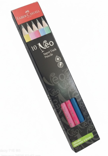 Faber Castell 10 Neo Super Dark Pencil