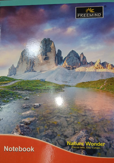 Freemind Single Line Notebook 224 Pages