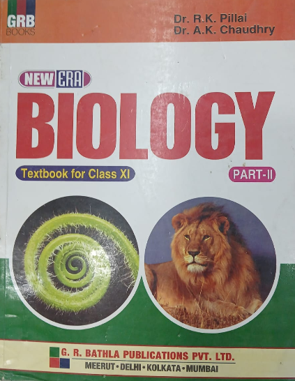 GRB New Era Biology Class 11 Part- II