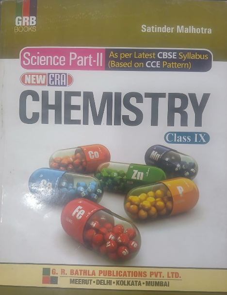GRB New Era Chemistry Class 9