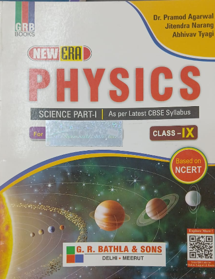 GRB New Era Physics Class 9