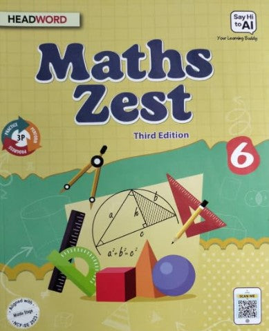 Headword Math Zest Third Edition Class 6