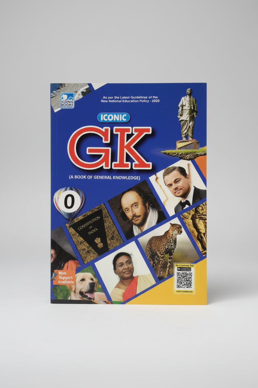 Iconic GK a book of General Knowledge class 0