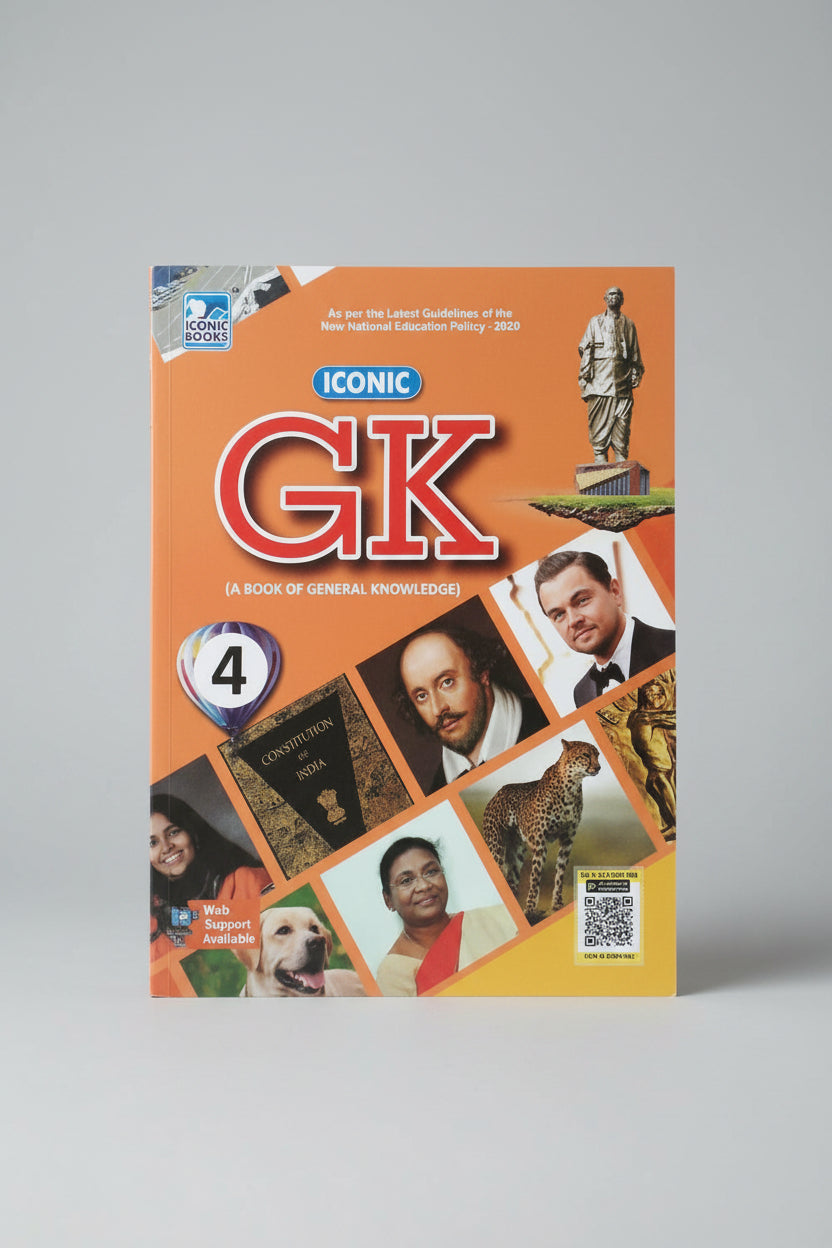 ICONIC GK A Book Of General Knowledge Class 4