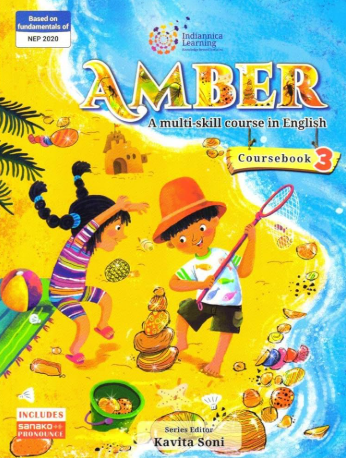 Indiannica Amber Multi Skill English Coursebook Class 3