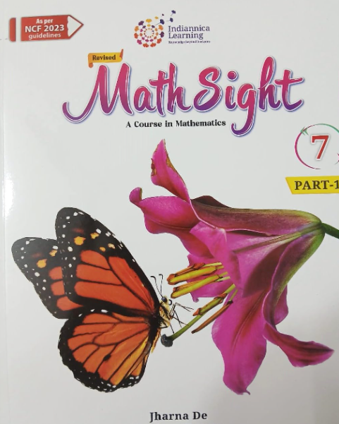 Indiannica Math Sight A Couese A Course In Mathematics Class 7 Part 1
