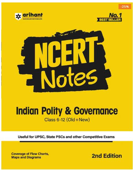 NCERT Notes Indian Polity & Governance class 6-12 | for UPSC, State PCS and other Competetive Exam | 2nd Edition