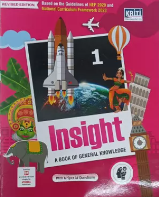 Kriti Insight A Book of General Knowledge Class 1