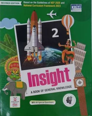 Kriti Insight A Book of General Knowledge Class 2