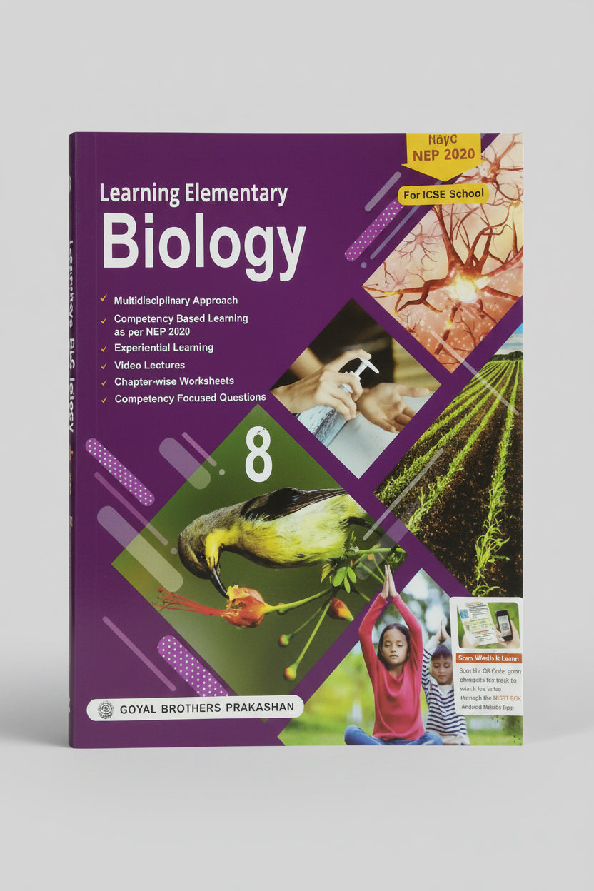 Goyal Brothers Learning Elementary Biology Class 8