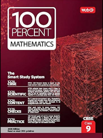MTG 100 Percent Mathematics CBSE Class 9