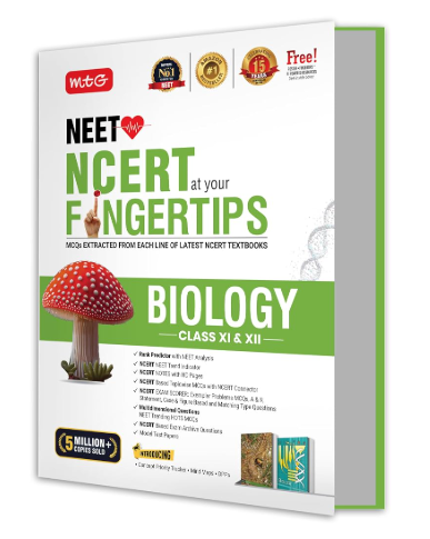 MTG NCERT at your FINGERTIPS Biology For NEET Exam 2026-2027