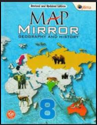 Optima Map Mirror Geography And History class 8
