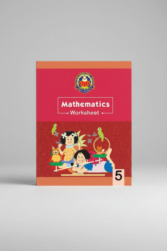 Amity Mathematics Worksheet class 5
