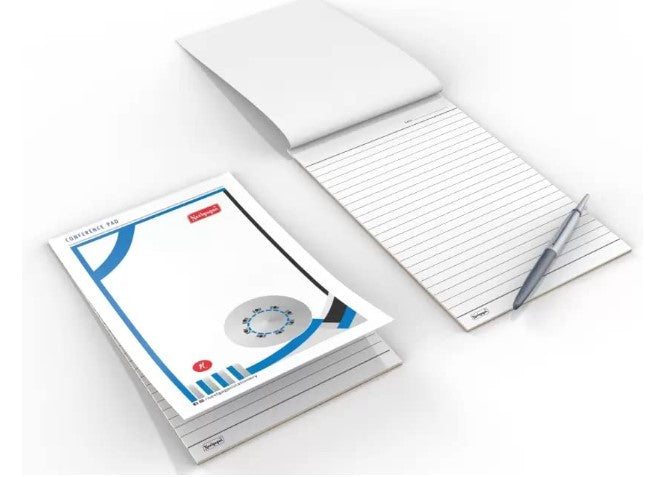 NEELGAGAN Premium Conference Pad Set - Ruled Writing Notebooks, Ideal for Office Meetings, Seminars & Business Events, Bulk Stationery Supplies - Pack of 30 Pads