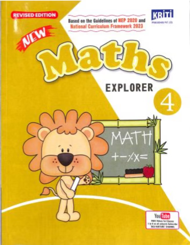 Kriti New Maths Explorer Class 4