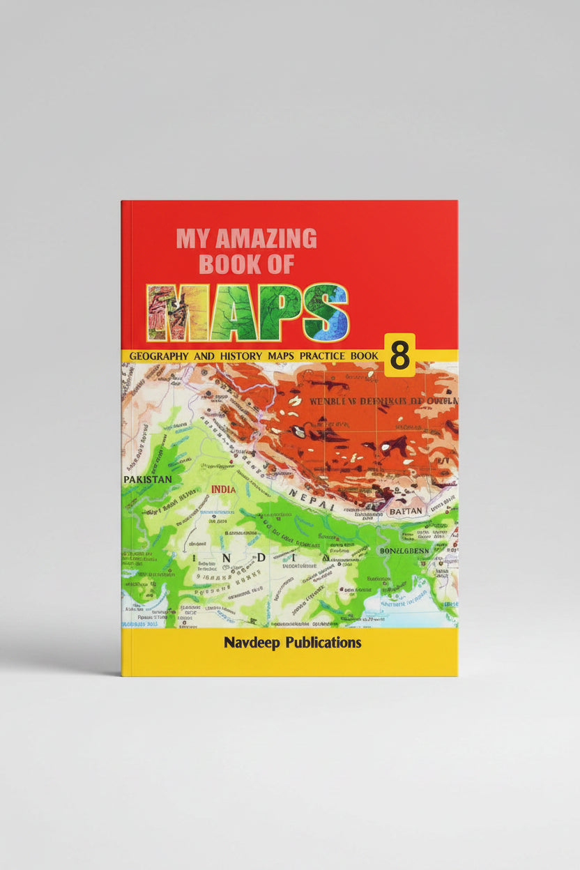 Navdeep My Amazing Book of Maps class 8