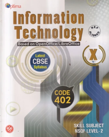 Optima Information Technology CBSE Code 402 Class 10