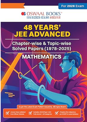 Oswaal 48 Years' JEE Advanced Chapterwise & Topicwise Solved Papers (1978-2025) Mathematics for 2026 Exam