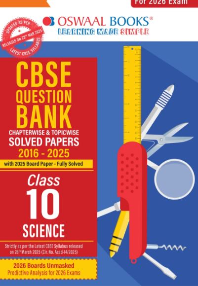 Oswaal Cbse Chapterwise Question Bank Science class 10