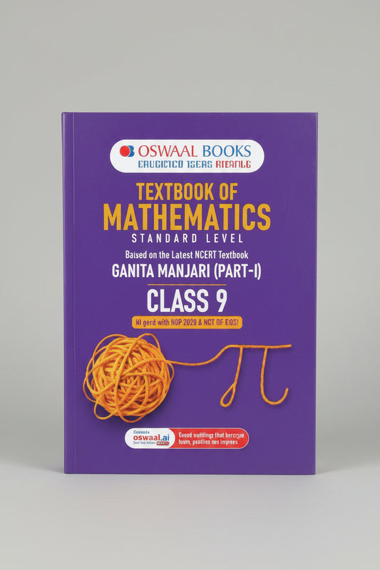 Oswaal Textbook of Mathematic Standard Level Class 9 Based on Latest NCERT Textbook Ganita Manjari Part-1